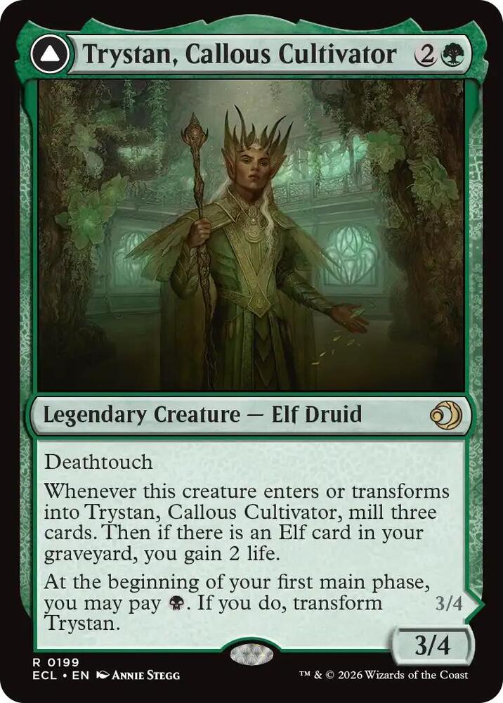 Trystan, Callous Cultivator (199) [Lorwyn Eclipsed]