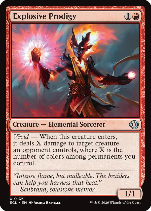 Explosive Prodigy (136) [Lorwyn Eclipsed]