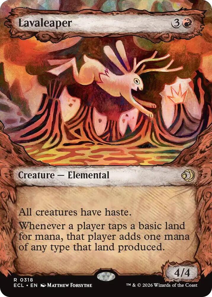 Lavaleaper (Showcase) (318) [Lorwyn Eclipsed]