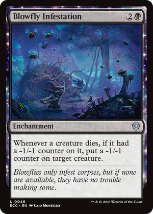 Blowfly Infestation (46) [Lorwyn Eclipsed Commander]