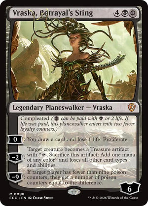 Vraska, Betrayal's Sting (88) [Lorwyn Eclipsed Commander]
