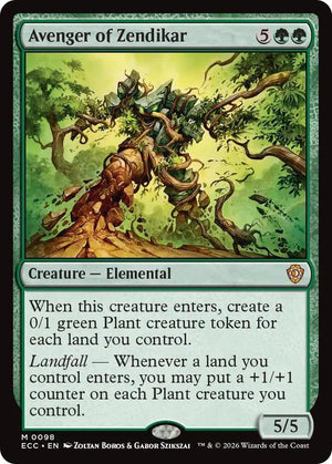 Avenger of Zendikar (98) [Lorwyn Eclipsed Commander]