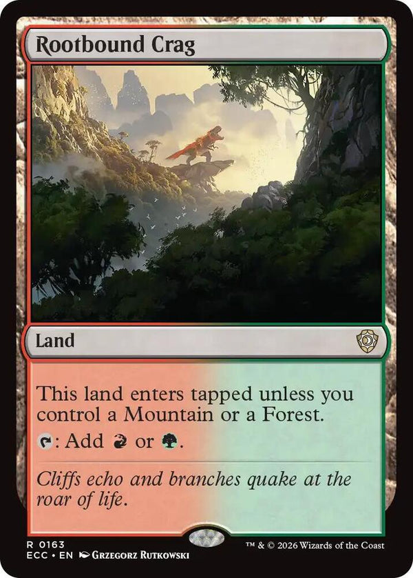 Rootbound Crag (163) [Lorwyn Eclipsed Commander]
