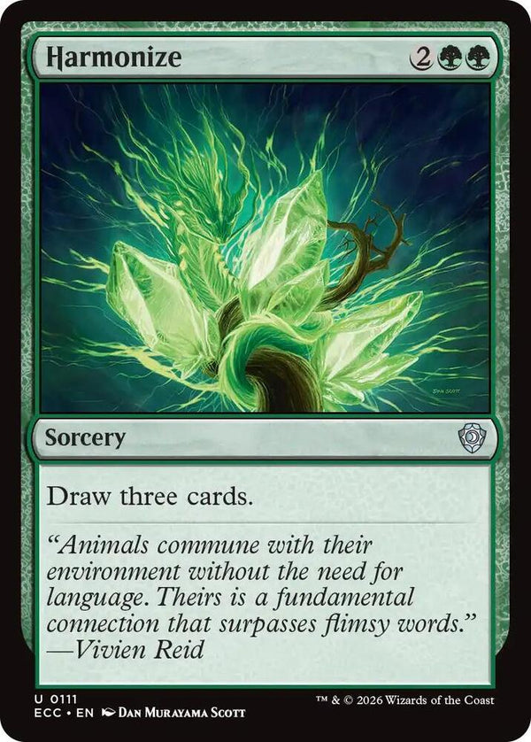 Harmonize (111) [Lorwyn Eclipsed Commander]