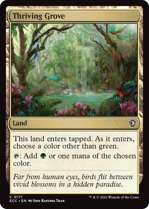 Thriving Grove (171) [Lorwyn Eclipsed Commander]