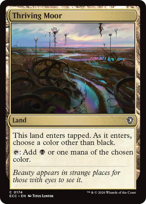 Thriving Moor (174) [Lorwyn Eclipsed Commander]