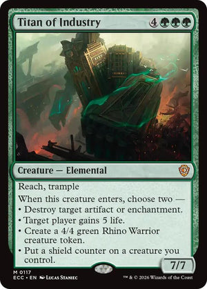 Titan of Industry (117) [Lorwyn Eclipsed Commander]