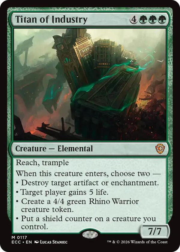 Titan of Industry (117) [Lorwyn Eclipsed Commander]