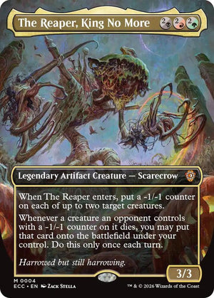 The Reaper, King No More (Borderless) (4) [Lorwyn Eclipsed Commander]