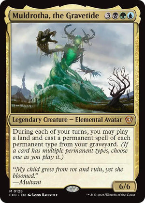 Muldrotha, the Gravetide (128) [Lorwyn Eclipsed Commander]