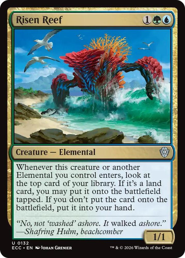 Risen Reef (132) [Lorwyn Eclipsed Commander]