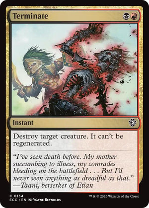 Terminate (134) [Lorwyn Eclipsed Commander]
