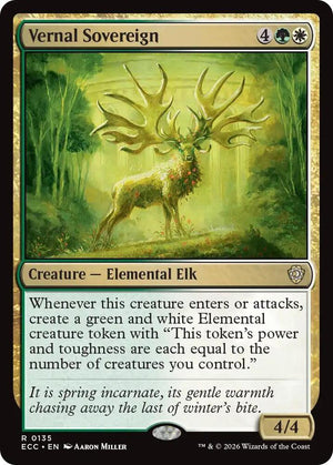 Vernal Sovereign (135) [Lorwyn Eclipsed Commander]