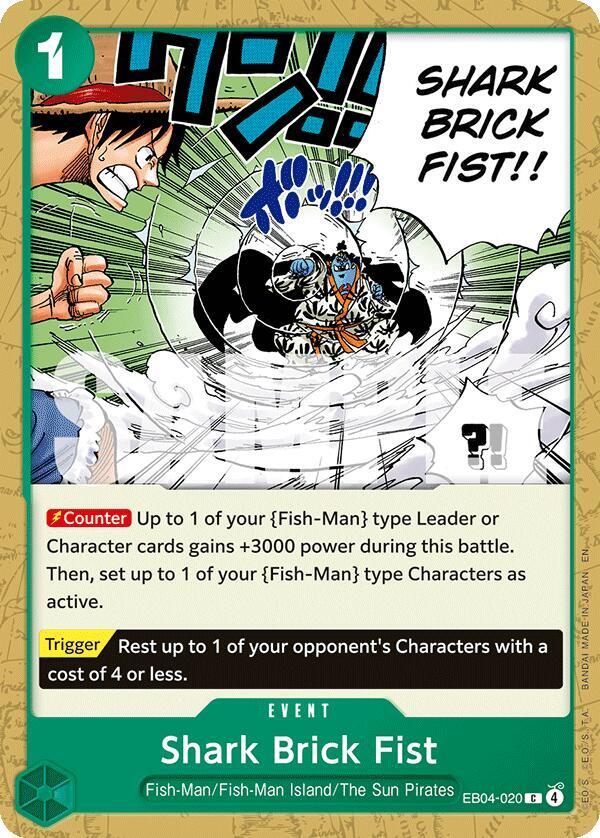 Shark Brick Fist (EB04-020) [The Azure Sea's Seven]