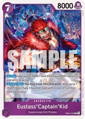 Eustass"Captain"Kid - EB04-039 [The Azure Sea's Seven]