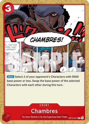Chambres (OP14-017) [The Azure Sea's Seven]