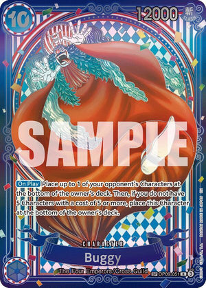 Buggy - OP09-051 (SP) [The Azure Sea's Seven]