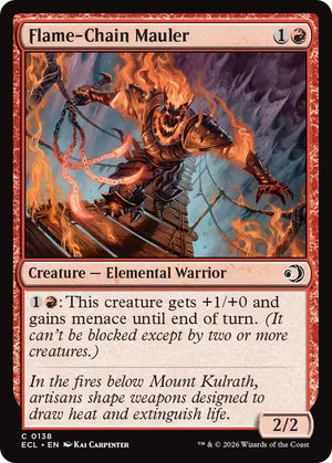 Flame-Chain Mauler (138) [Lorwyn Eclipsed]