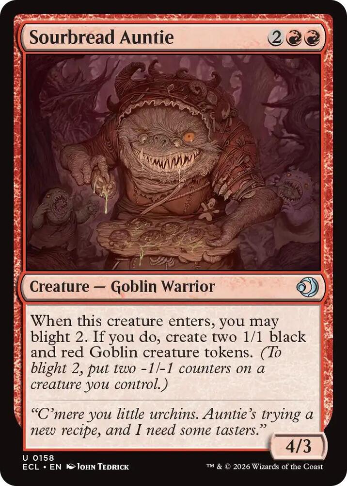 Sourbread Auntie (158) [Lorwyn Eclipsed]