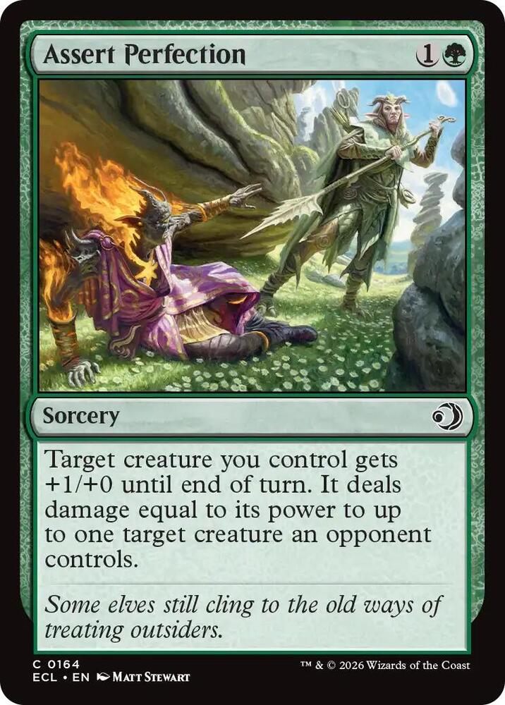 Assert Perfection (164) [Lorwyn Eclipsed]