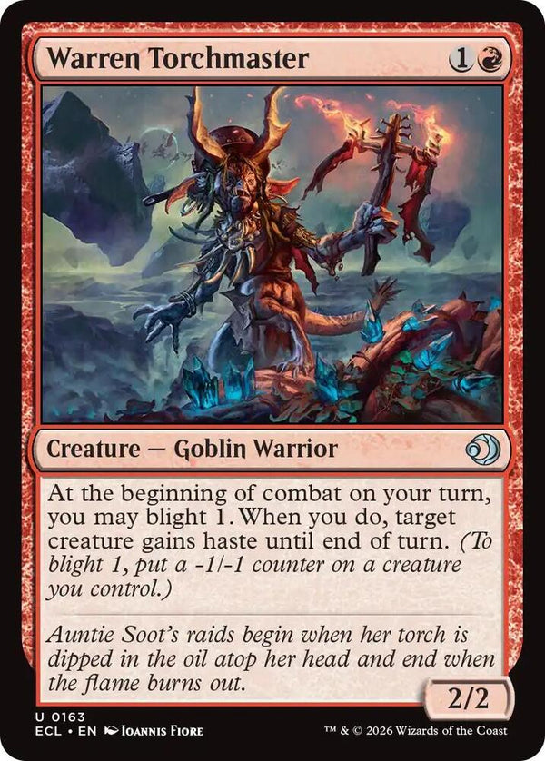 Warren Torchmaster (163) [Lorwyn Eclipsed]