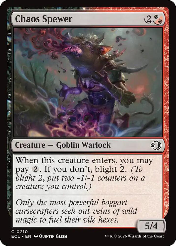 Chaos Spewer (210) [Lorwyn Eclipsed]