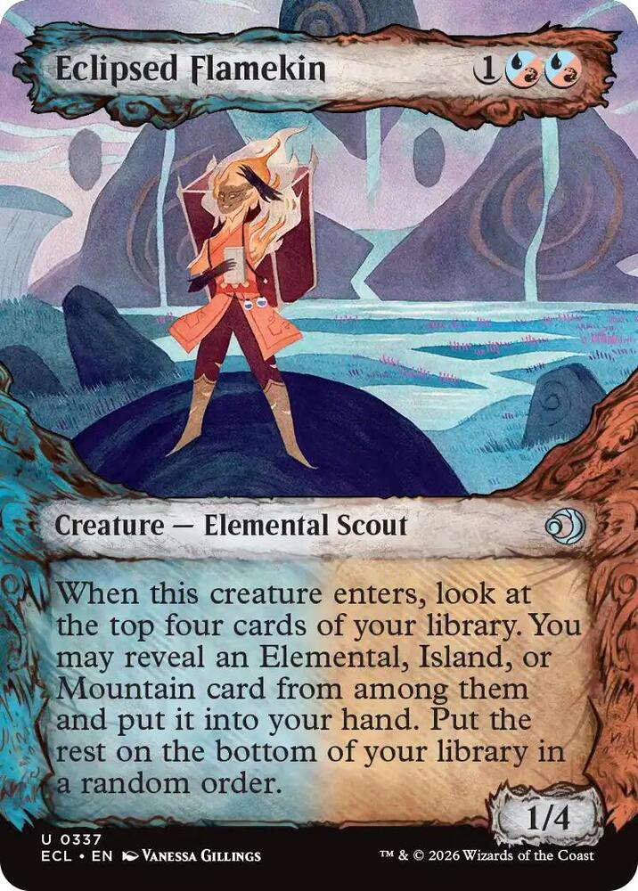 Eclipsed Flamekin (Showcase) (337) [Lorwyn Eclipsed]