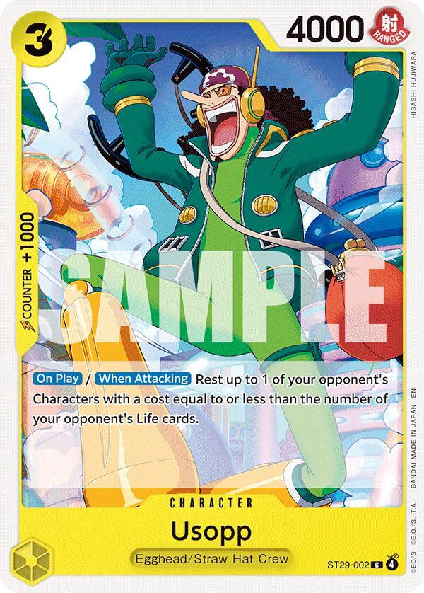 Usopp (ST29-002) [Starter Deck 29: Egghead]