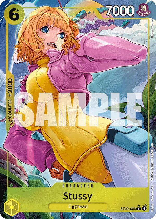 Stussy (Full Art) (ST29-006) [Starter Deck 29: Egghead]