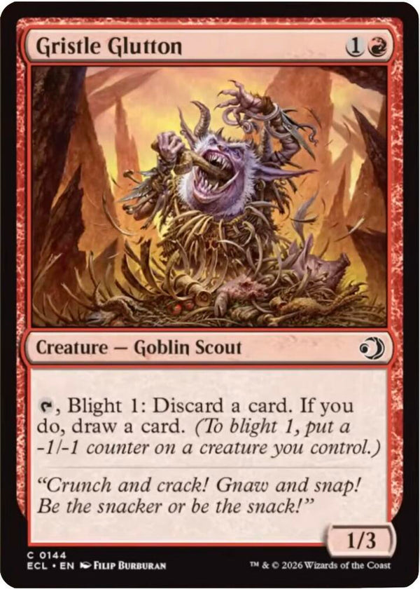 Gristle Glutton (144) [Lorwyn Eclipsed]