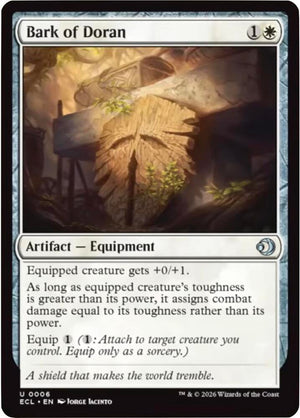 Bark of Doran (6) [Lorwyn Eclipsed]