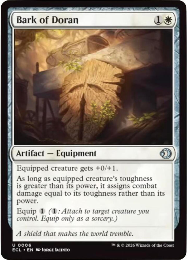 Bark of Doran (6) [Lorwyn Eclipsed]
