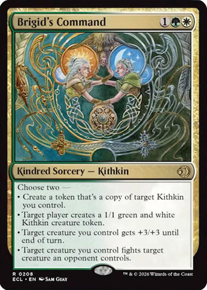 Brigid's Command (208) [Lorwyn Eclipsed]