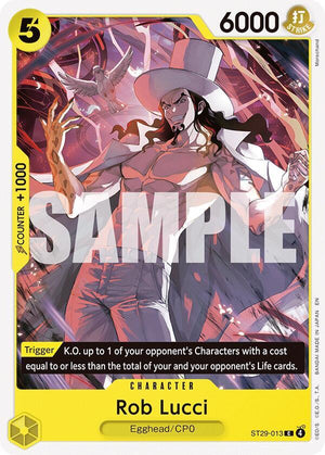Rob Lucci (ST29-013) [Starter Deck 29: Egghead]