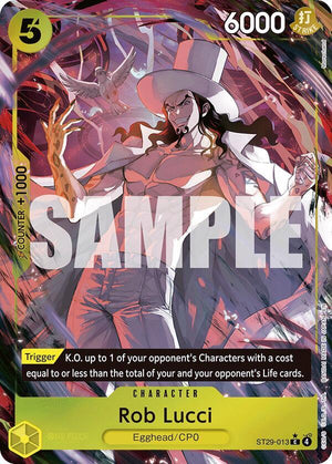 Rob Lucci (Full Art) (ST29-013) [Starter Deck 29: Egghead]
