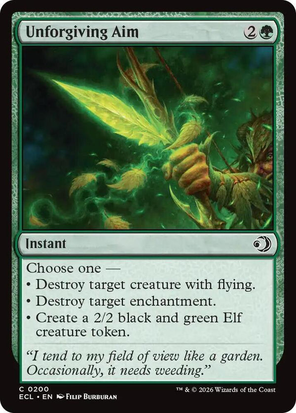 Unforgiving Aim (200) [Lorwyn Eclipsed]