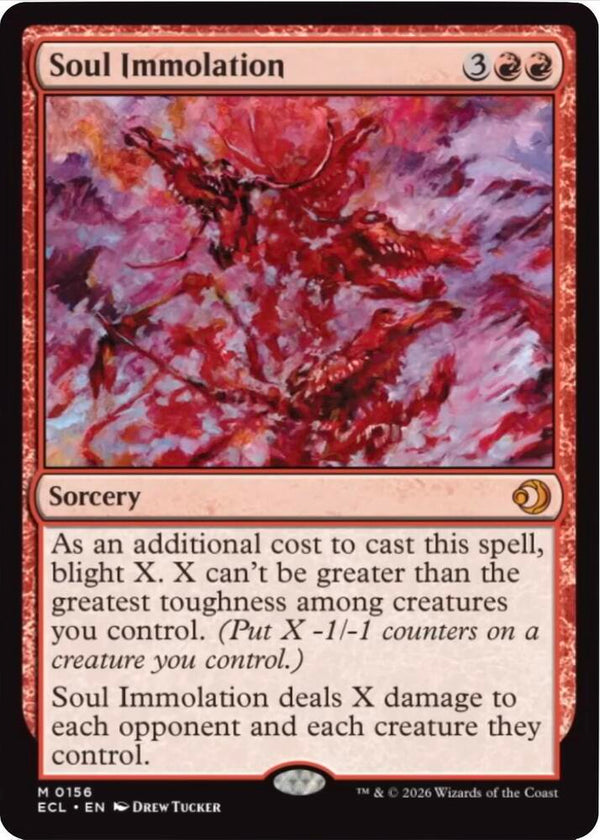Soul Immolation (156) [Lorwyn Eclipsed]