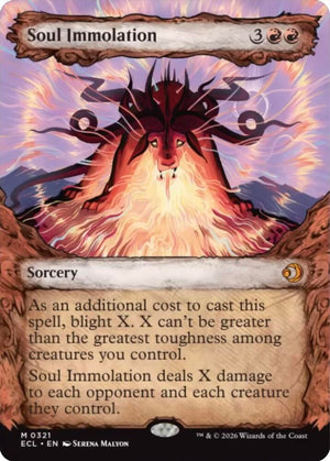 Soul Immolation (Showcase) (321) [Lorwyn Eclipsed]