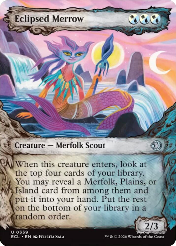 Eclipsed Merrow (Showcase) (339) [Lorwyn Eclipsed]