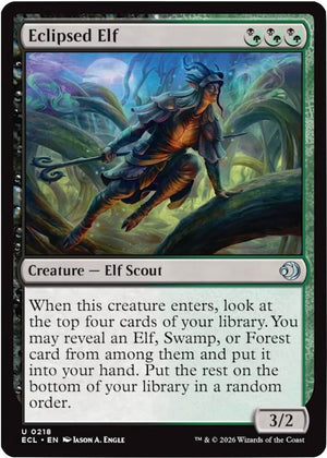 Eclipsed Elf (218) [Lorwyn Eclipsed]