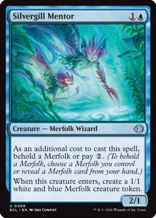 Silvergill Mentor (69) [Lorwyn Eclipsed]