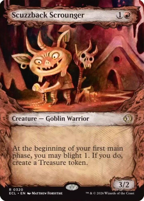 Scuzzback Scrounger (Showcase) (320) [Lorwyn Eclipsed]