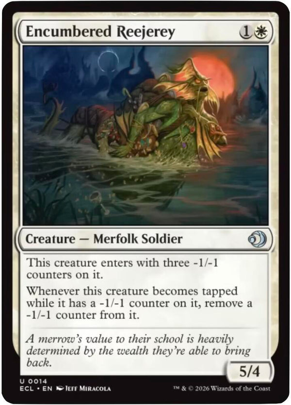 Encumbered Reejerey (14) [Lorwyn Eclipsed]