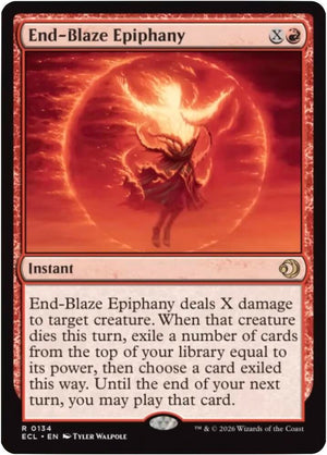 End-Blaze Epiphany (134) [Lorwyn Eclipsed]
