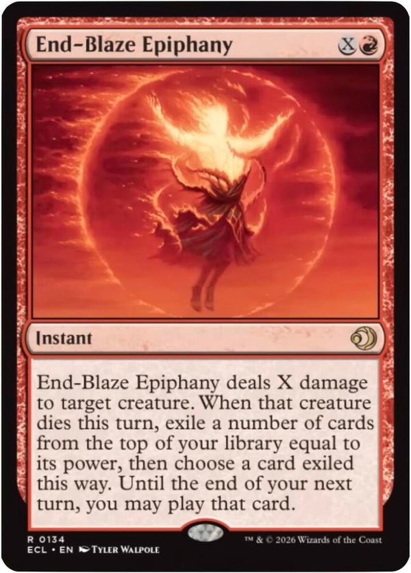 End-Blaze Epiphany (134) [Lorwyn Eclipsed]