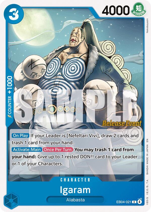 Igaram (EB04-021) [The Azure Sea's Seven Release Event Cards]