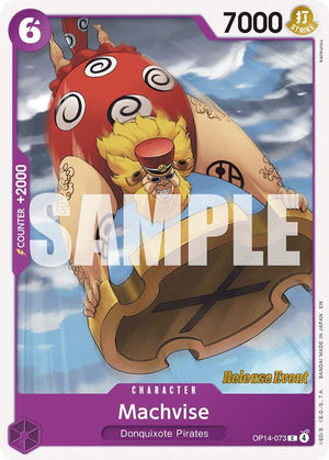 Machvise (OP14-073) [The Azure Sea's Seven Release Event Cards]