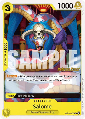Salome (OP14-106) [The Azure Sea's Seven Release Event Cards]