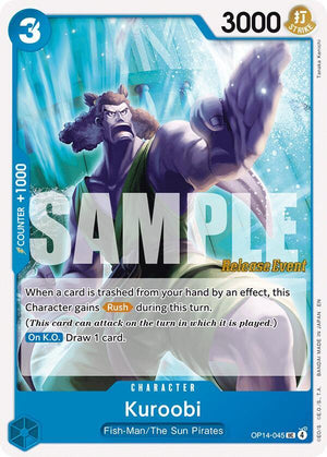 Kuroobi (OP14-045) [The Azure Sea's Seven Release Event Cards]