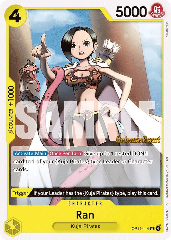 Ran (OP14-114) [The Azure Sea's Seven Release Event Cards]